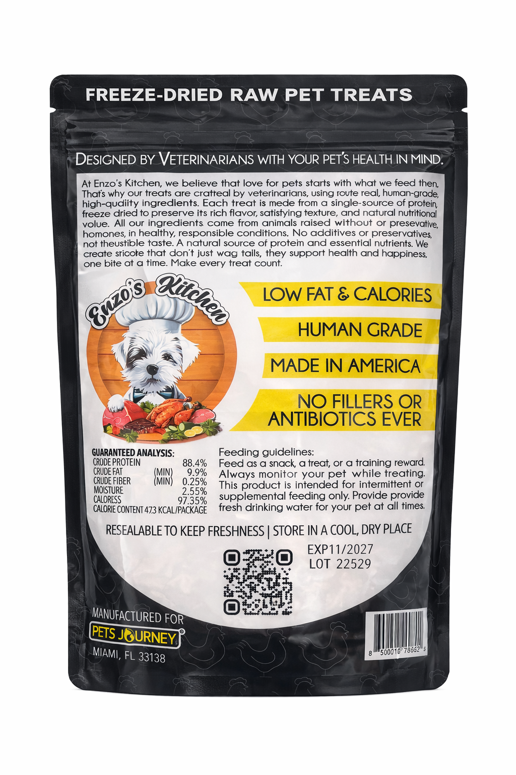 Freeze Dried Chicken Breast